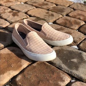 Sperry memory foam slip ons